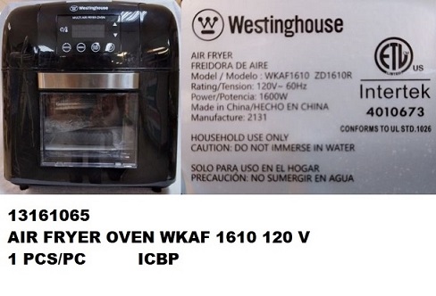 Air Fryer Oven, 120V