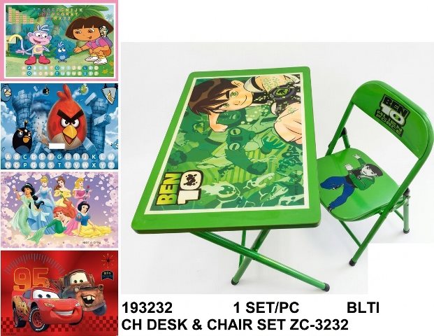 Children's Desk and Chair Set
